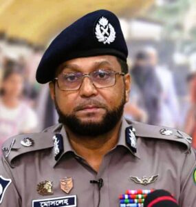ঢাকা মহানগর পুলিশের (ডিএমপি) কমিশনার মোসলেহ উদ্দিন আহমদ। ছবি : সংগৃহীত