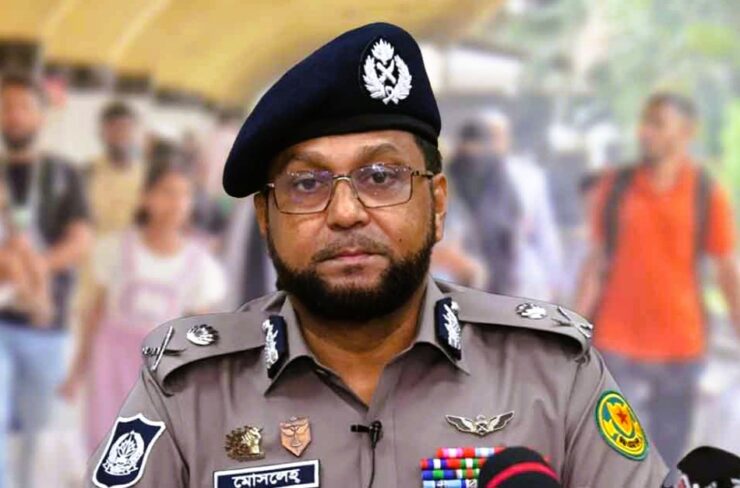 ঢাকা মহানগর পুলিশের (ডিএমপি) কমিশনার মোসলেহ উদ্দিন আহমদ। ছবি : সংগৃহীত