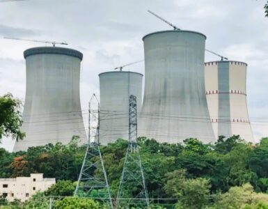 বাংলাদেশের পাবনা জেলার রূপপুর পারমাণবিক বিদ্যুৎ কেন্দ্রের।