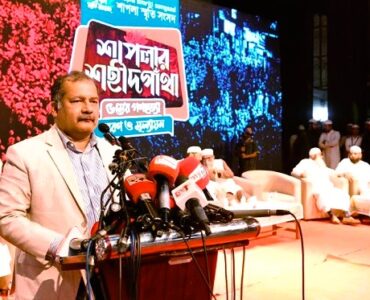 তথ্য ও সম্প্রচার মন্ত্রী জহির উদ্দিন স্বপন। ছবি : সংগৃহীত