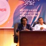 বিশ্ব মুক্ত গণমাধ্যম দিবস উপলক্ষে আয়োজিত 'জবাবদিহির সংস্কৃতি প্রতিষ্ঠার প্রধান সহযোগী স্বাধীন ও দায়িত্বশীল গণমাধ্যম' শীর্ষক আলোচনা অনুষ্ঠানে বক্তব্য রাখছেন তথ্য ও সম্প্রচারমন্ত্রী জহির উদ্দিন স্বপন। ছবি: সংগৃহীত