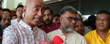 কথা বলছেন আইনমন্ত্রী মো. আসাদুজ্জামান। ছবি : সংগৃহীত