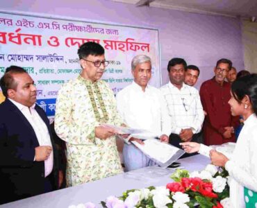 অনুষ্ঠানে প্রধান অতিথি হিসেবে ছিলেন সংসদ সদস্য ডা. দেওয়ান মো. সালাউদ্দিন বাবু। ছবি : সংগৃহীত